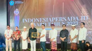 LPPL Radio Swara Kampar Raih Terbaik I  Anugerah Persada.Id Award Tahun 2023