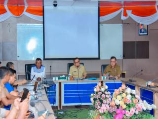 Wakili Pj Bupati Kampar, Asiaten III Azwan Buka Rapat Penyusunan Evaluasi Jabatan