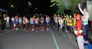 Dilepas Pj Bupati Kampar, Atlit Marathon Nasional Robi Sianturi Kembali Sabet Medali Emas