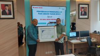RS Awal Bros Pekanbaru Raih Penghargaan PLKK Award 2023