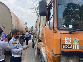 Tim Gabungan Amankan 123 Kendaraan di Tembilahan