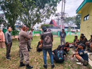  Tim Patroli Satpol PP Kampar Tertibkan Anak Jalanan di Wilayah Bangkinang Kota