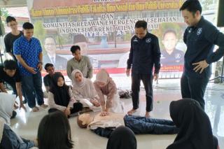 KREKI Beri Pelatihan BHD dan Pertolongan Pertama Kedaruratan di Unri