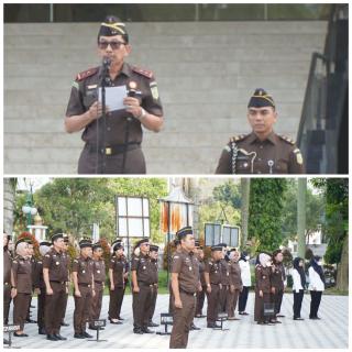 Kajati Riau Akmal Abbas SH.,MH., Pimpin Upacara Peringatan Harkordia Tahun 2023