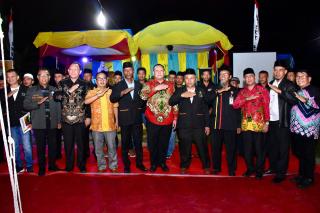 Pj Bupati Saksikan Pelantikan IKMR G5D Kecamatan Tapung
