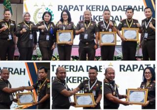 Atas Pencapaian Prestasi Penilaian Kinerja, Kejaksaan Negeri Rokan Hilir Terbaik III Se- RiauÂ 