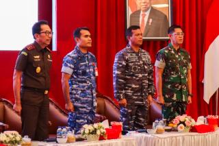 Kajati Riau Menghadiri Rapat Koordinasi Lintas Sektoral Operasi Lilin Lancang Kuning Tahun 2023