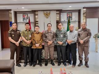 Kajati Akmal Abbas SH.,MH., Terima Audiensi Panitia Natal Oikoumene Provinsi Riau