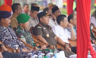 Kesiapan Nataru, Wakajati Riau Menghadiri Apel Gelar Operasi Lilin Lancang Kuning 2023