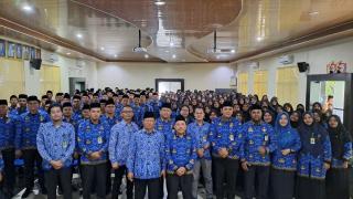 Muliardi Lantik 202 CPPPK Kemenag Riau