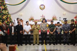 Aspidmil Kejati Riau Mengikuti Kegiatan Peninjauan Posko Terkait Persiapan Perayaan Nataru 2024