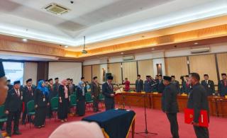 Gubri Lantik 21 Pejabat Pimpinan Tinggi Pratama di Lingkungan Pemprov Riau