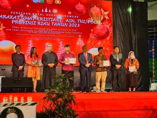 Natal Oikumene 2023: Kemuliaan bagi Allah dan Damai Sejahtera di Bumi Lancang Kuning Riau