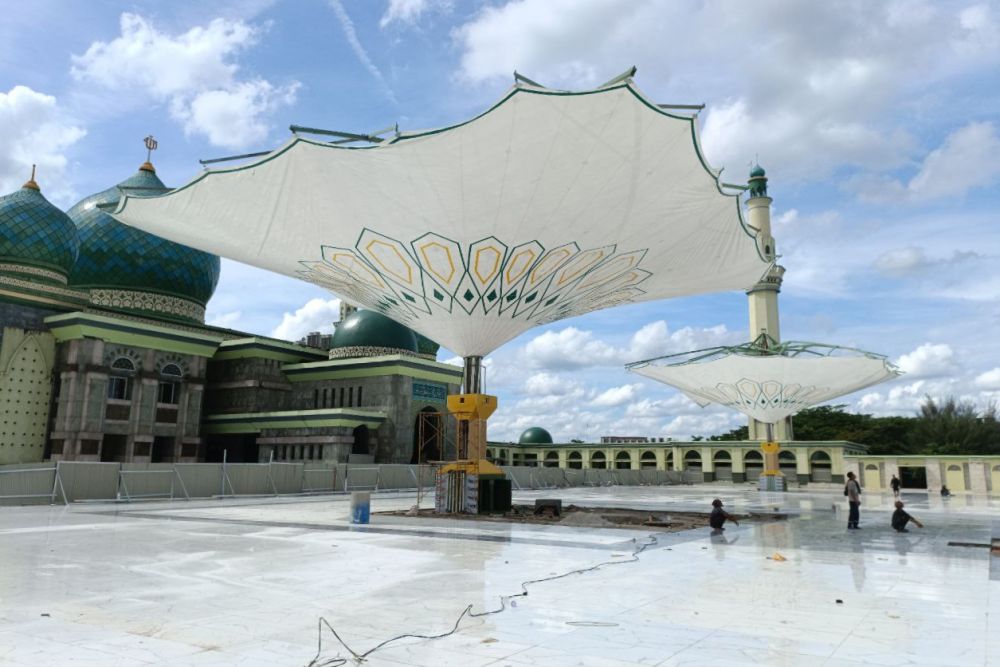 Gubri Ingin Payung Elektrik Masjid Raya Annur Fungsional Setiap Jumat Hingga Ahad
