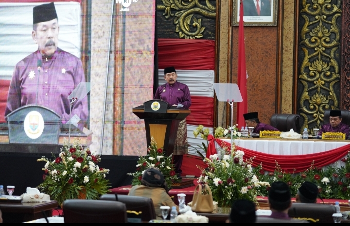 Rapat Paripurna DPRD Provinsi Jambi, Jaksa Agung ST Burhanudin Hadir dan Berikan SambutanÂ