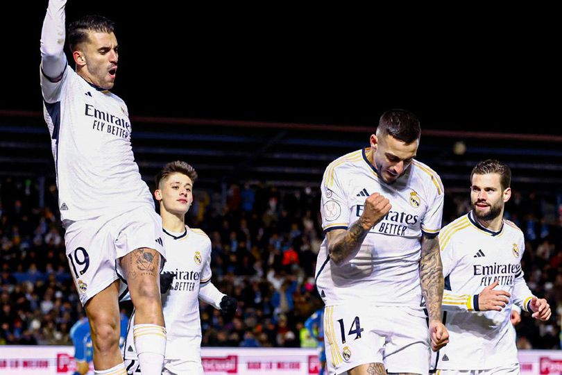 Copa del Rey: Real Madrid Kandaskan Arandina dengan Skor 3-1