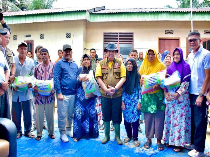 Kampar Terima 25 Ton Beras dari Cadangan Pangan Pemerintah Daerah Riau dan Bapanas RI