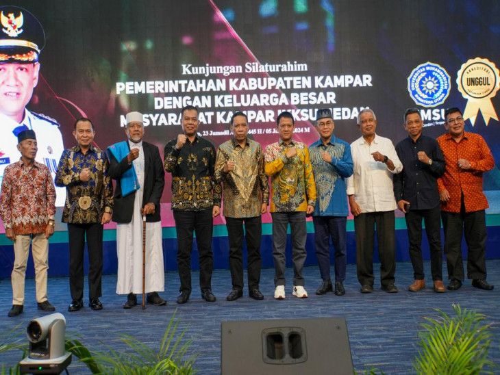 Pj Bupati Hadiri Silaturrahmi Bersama Keluarga Besar Kampar Sumatera Utara