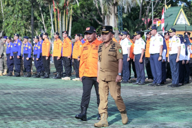 Pemkab Meranti Gelar Apel Kesiapsiagaan Darurat Banjir