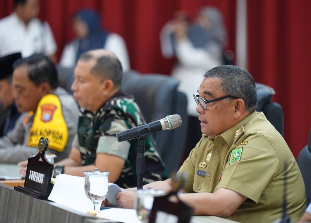 Pemprov Belum Ada Minta Bantuan Pusat Tangani Banjir di Riau