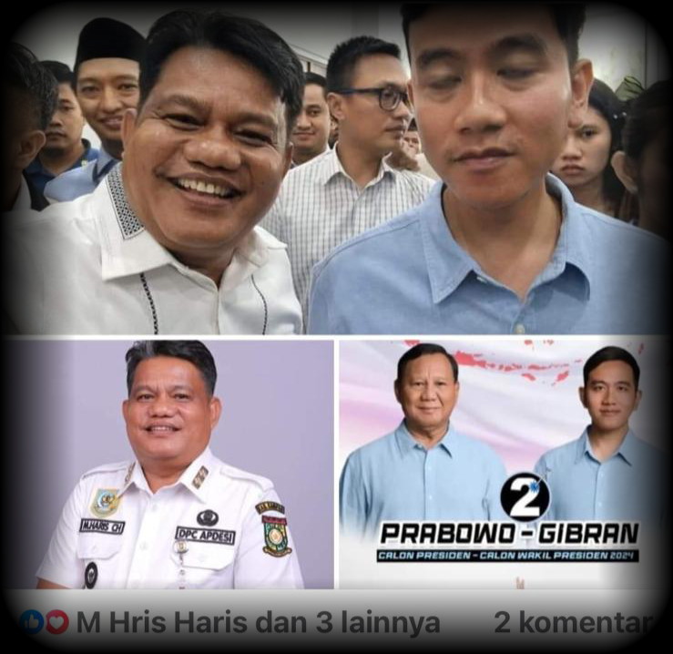Ironis, Oknum Kades di Kampar Terang Terangan Kampanye Politik Cawapres
