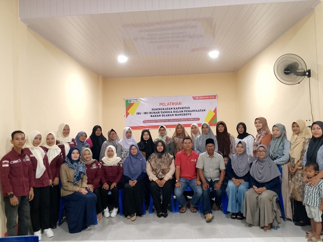Lurah Rimba Sekampung Buka Pelatihan Peningkatan Kapasitas Pemanfaatan Mangrove