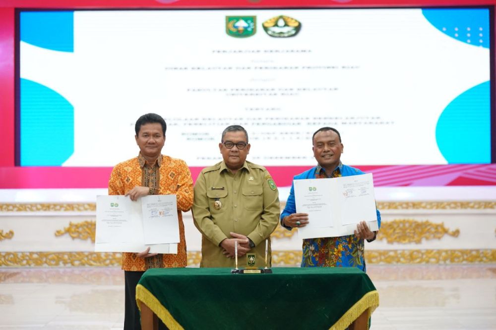 Wujudkan Sektor Perikanan Berkelanjutan, Pemprov Riau Jejaki Kerja Sama dengan Unri