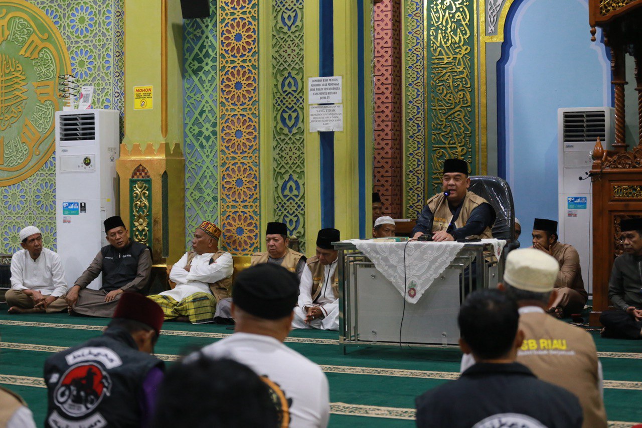 GSSB ke-176 di Pekanbaru, Gubri Edy Nasution Ajak Jemaah Tingkatkan Rasa Syukur