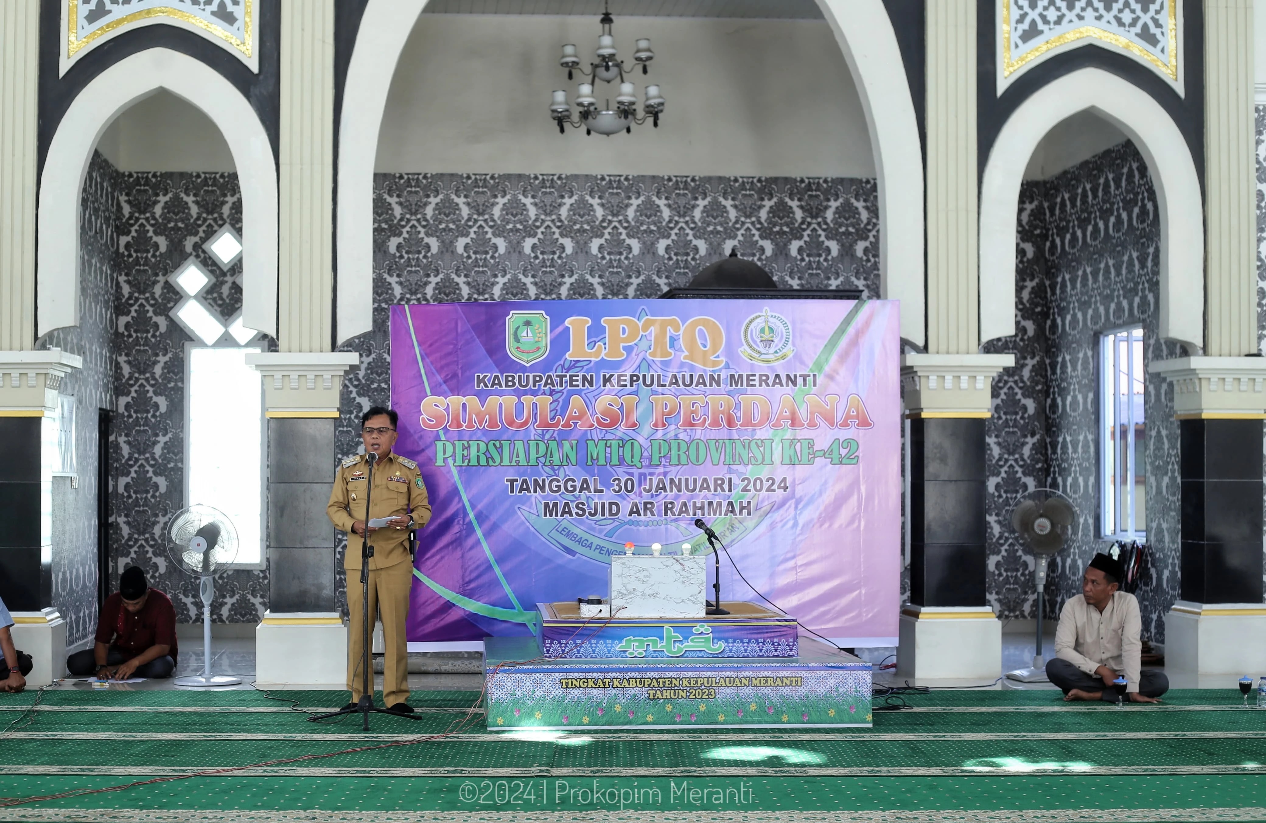 Plt Bupati Asmar Buka Simulasi Perdana Persiapan MTQ Provinsi Riau ke-42