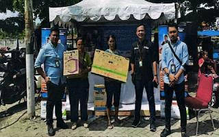 Kerja Keras Bebas Cemas BPJS Ketenagakerjaan Datangi Pasar Pagi Arengka Pekanbaru
