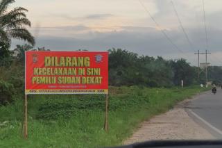 Polisi: Dilarang Kecelakaan di Rohil, Pemilu Sudah Dekat