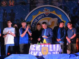 Suporter PSPS Asykar Theking Rayakan Milad ke-22