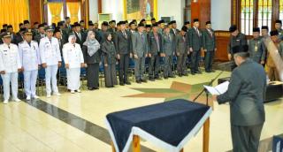 Ini Pesan Bupati Alfedri Usai Lantik Pejabat Baru Pemkab Siak