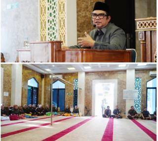 Perdana di Tahun 2024, Kejati Riau Kembali menyelenggarakan Pengajian Rutin