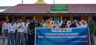 Dosen dan Mahasiswa STIE Syariah Bengkalis Gelar Pengabdian di Ma Ar-Rasyidiah