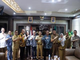 Tertarik dengan Pengolahan Sampah, Pemkab Sleman Kunjungi Kampar