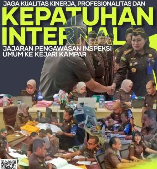 Aswas Bersama Jajaran Pengawasan Kejati Riau Inspeksi Umum & Khusus di Kejari Kampar