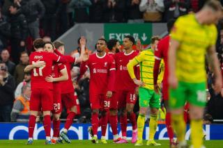 FA Cup: Liverpool Gilas Norwich City dengan Skor 5-2