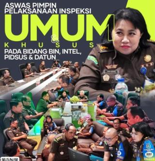 Asisten Pengawasan Inspeksi Umum ke Bidang Pembinaan, Intelijen, Tipidsus dan Datun Kejati Riau