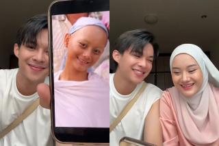 Pamer Foto Dinda Hauw Saat Botak, Rey Mbayang: Maaf Ya Sayang