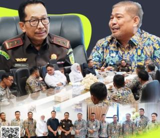 Kajati Riau Menerima Kunker dan Silaturahmi Kepala BWS Sumatera IIIÂ 