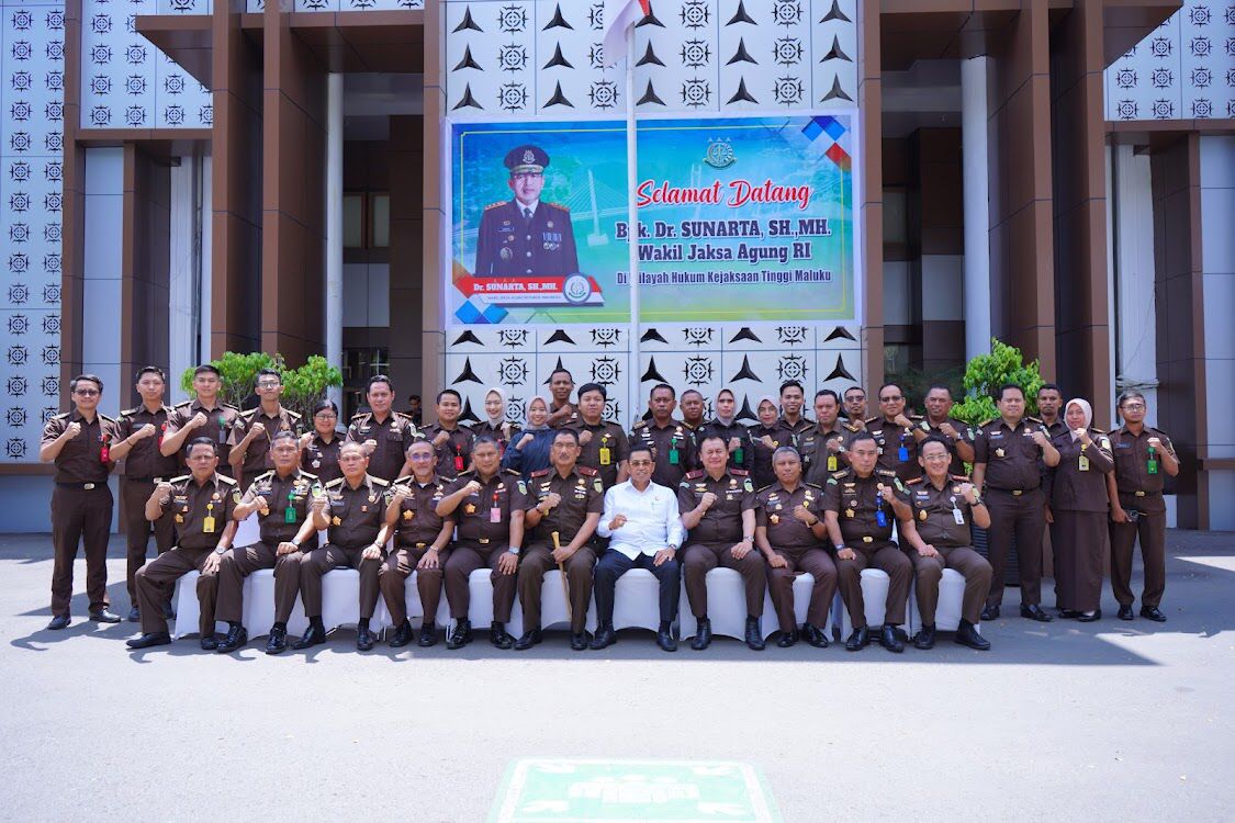 Wakil Jaksa Agung Kunjungan Kerja di Maluku Dalam Rangka Monitoring dan Evaluasi