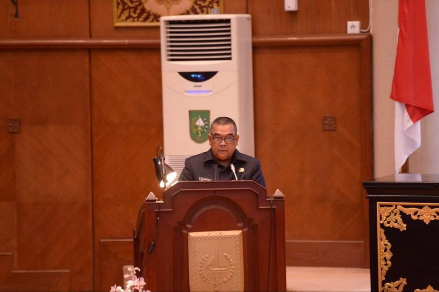Gubri Sampaikan Ranperda Perubahan Ketiga Tentang Susunan Perangkat Daerah