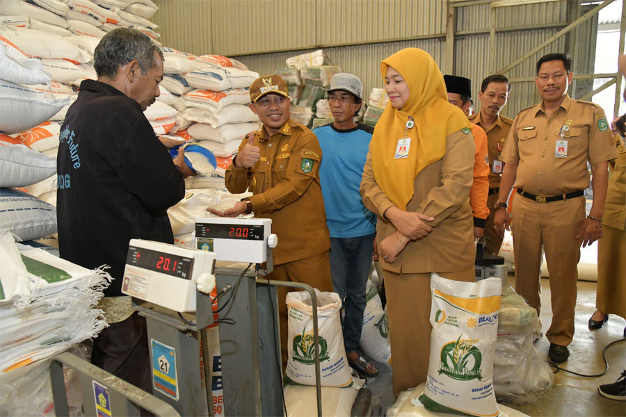 Wabup Bengkalis Pastikan Stok Beras Aman