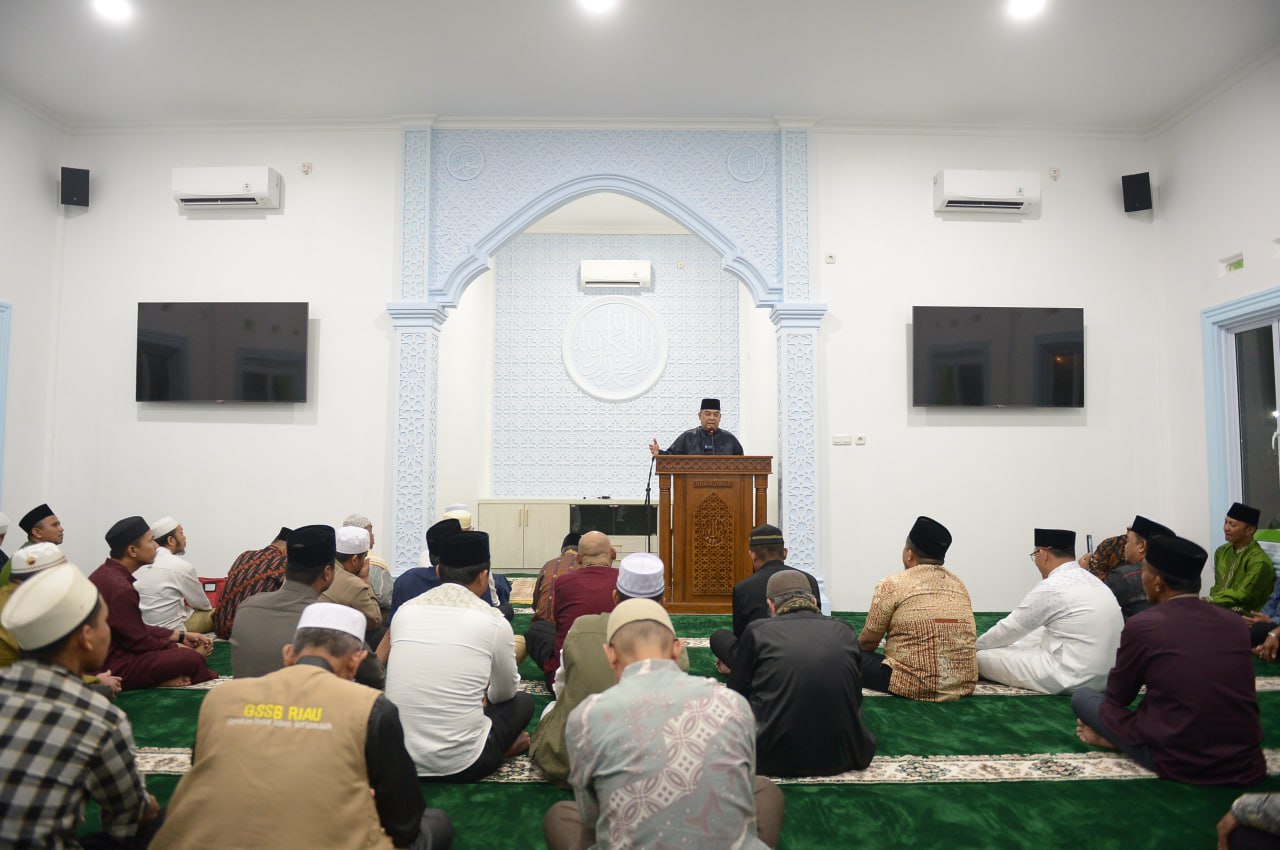 Gubri Edy Nasution Silaturahmi Bersama Tim GSSB Riau