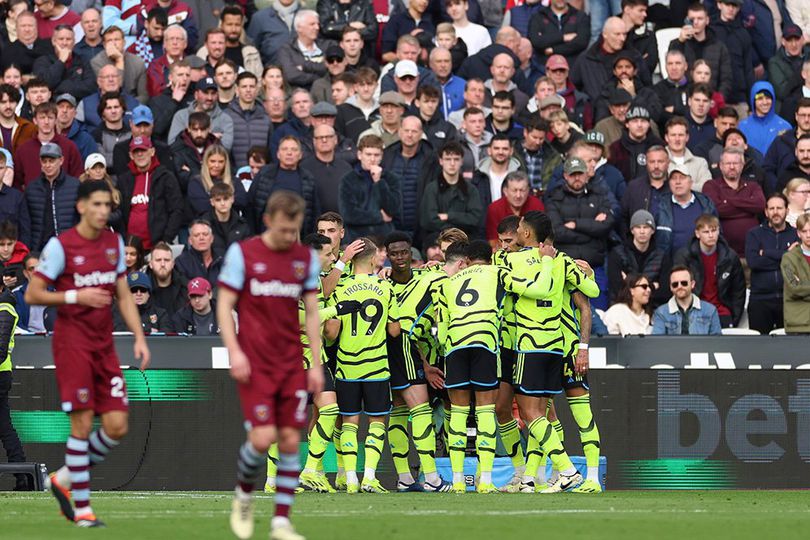 Tuan Rumah West Ham Dipermalukan Arsenal dengan Skor 0-6
