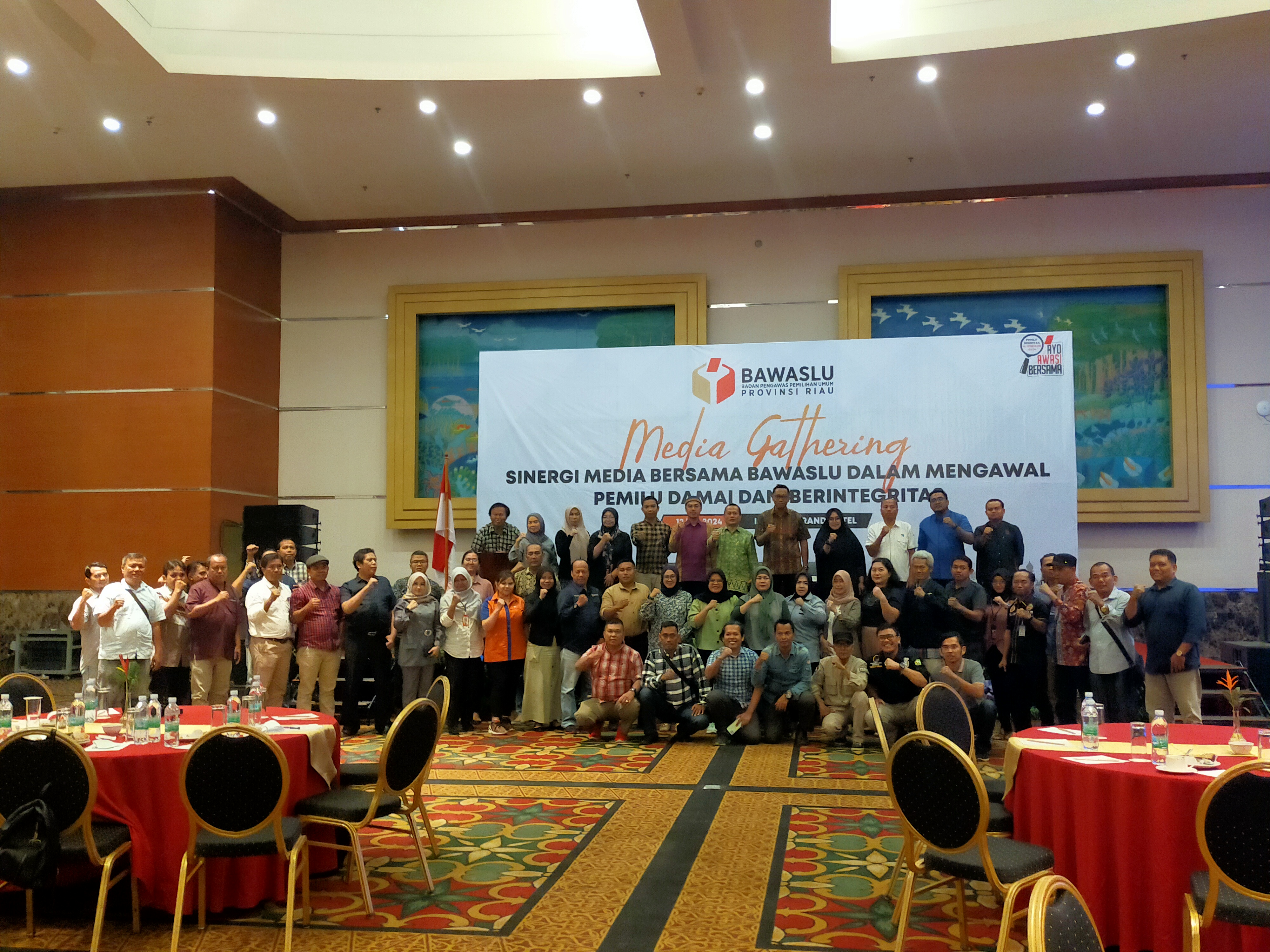 Bawaslu Riau Minta Peran Aktif Media Kawal Pemilu Damai dan Berintegritas