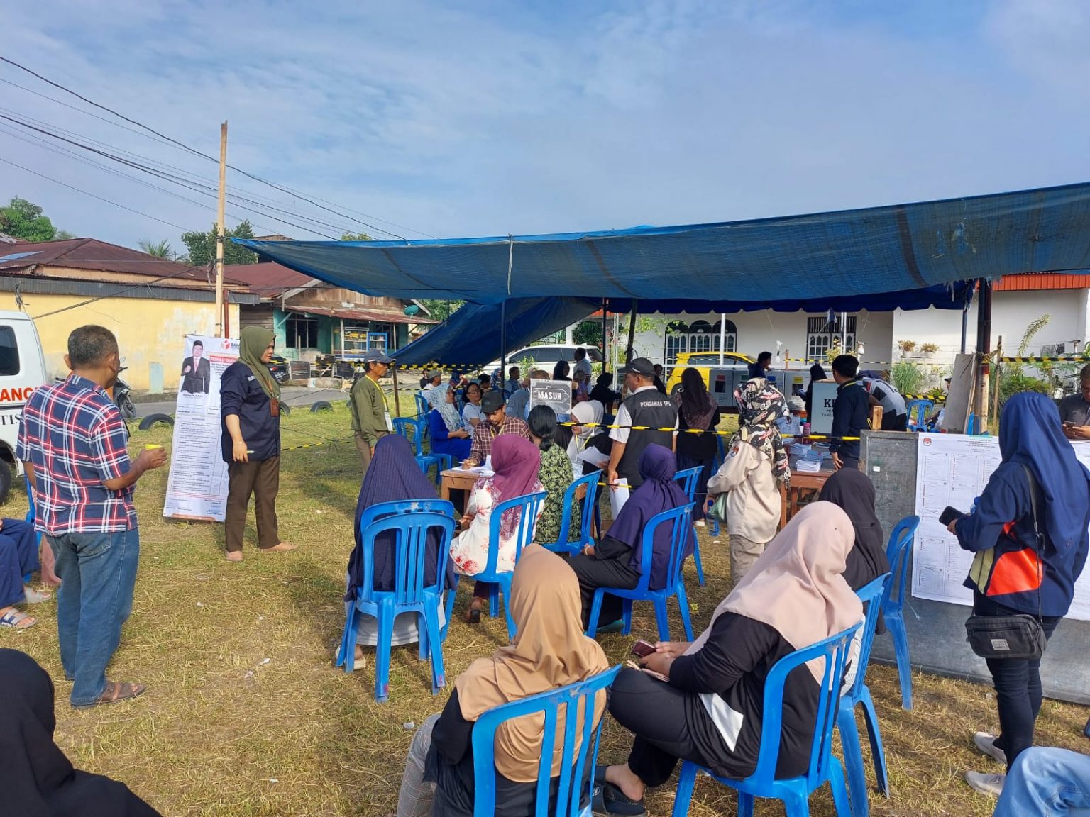 Dapat Kawalan Ketat, 2 TPS di Bengkalis Langsungkan Pemungutan Suara Ulang