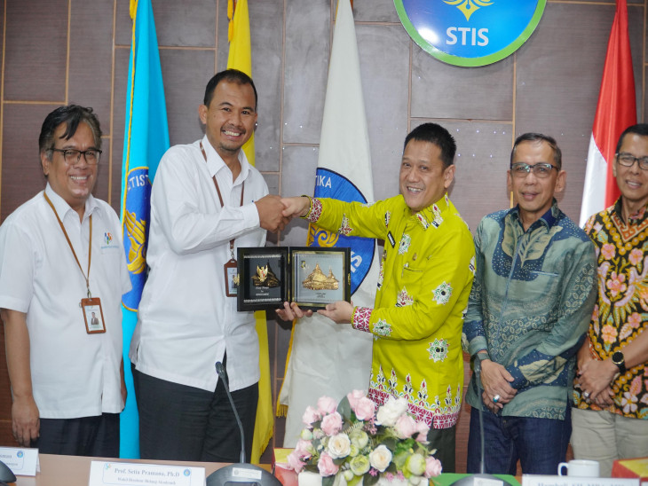 Pj Bupati Kampar Jajaki Kerjasama dengan Politeknik STIS Jakarta