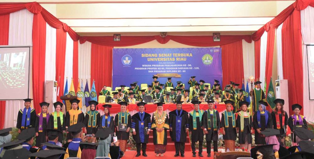 Wisuda Periode Februari 2024, UNRI Melepas 2.069 Wisudawan